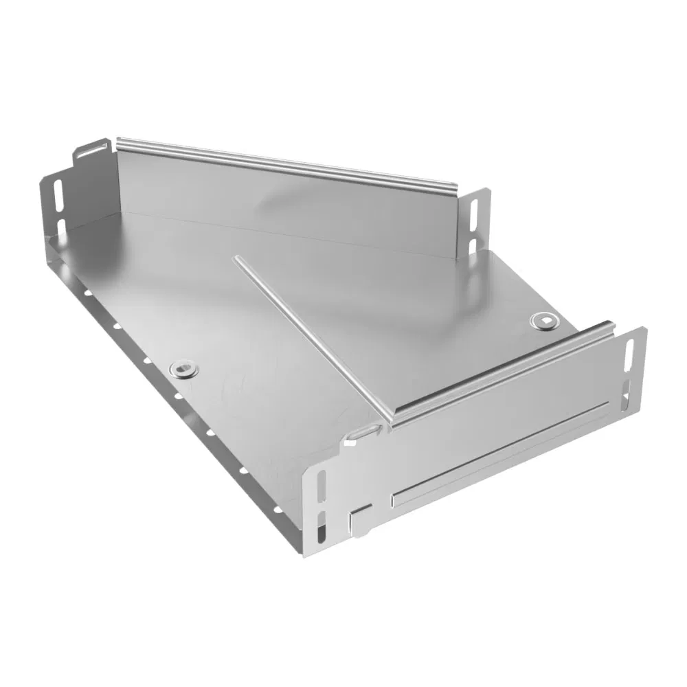 右向适配器 INOX 标准 (AISI 304) 400х200х100 (0,8 mm) Промрукав PR16.5743