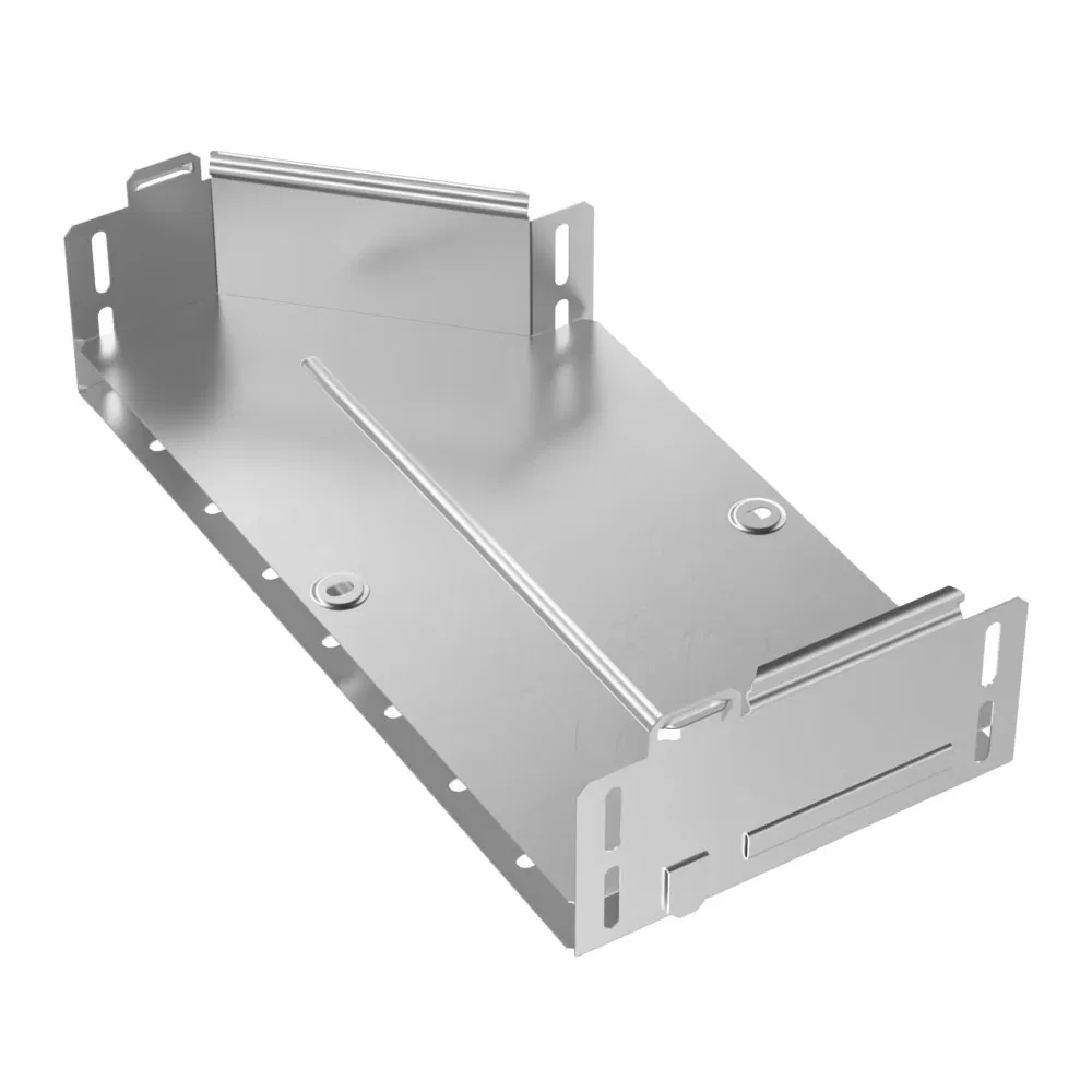 右向适配器 Standard INOX (AISI 304) 400х300х100 (0,8 mm) Промрукав PR16.5746