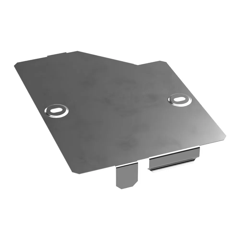 Right adapter cover Standard INOX (AISI 304) 200x150 (0.7 mm) Promrukav PR16.5773