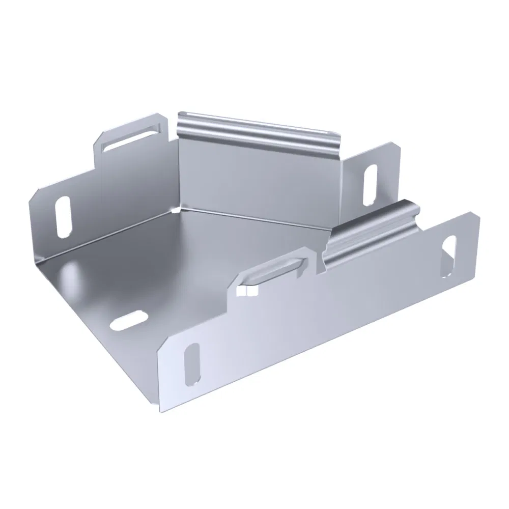 右侧适配器 Standard INOX (AISI 316) 100х50х50 (0,7 mm) Промрукав PR16.5787