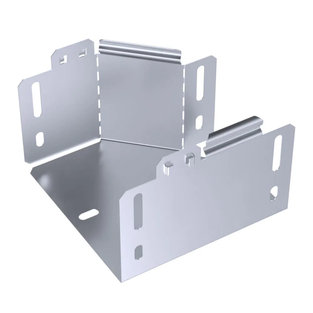 右向适配器 INOX 标准 (AISI 316) 150х100х100 (0,7 mm) Промрукав PR16.5788