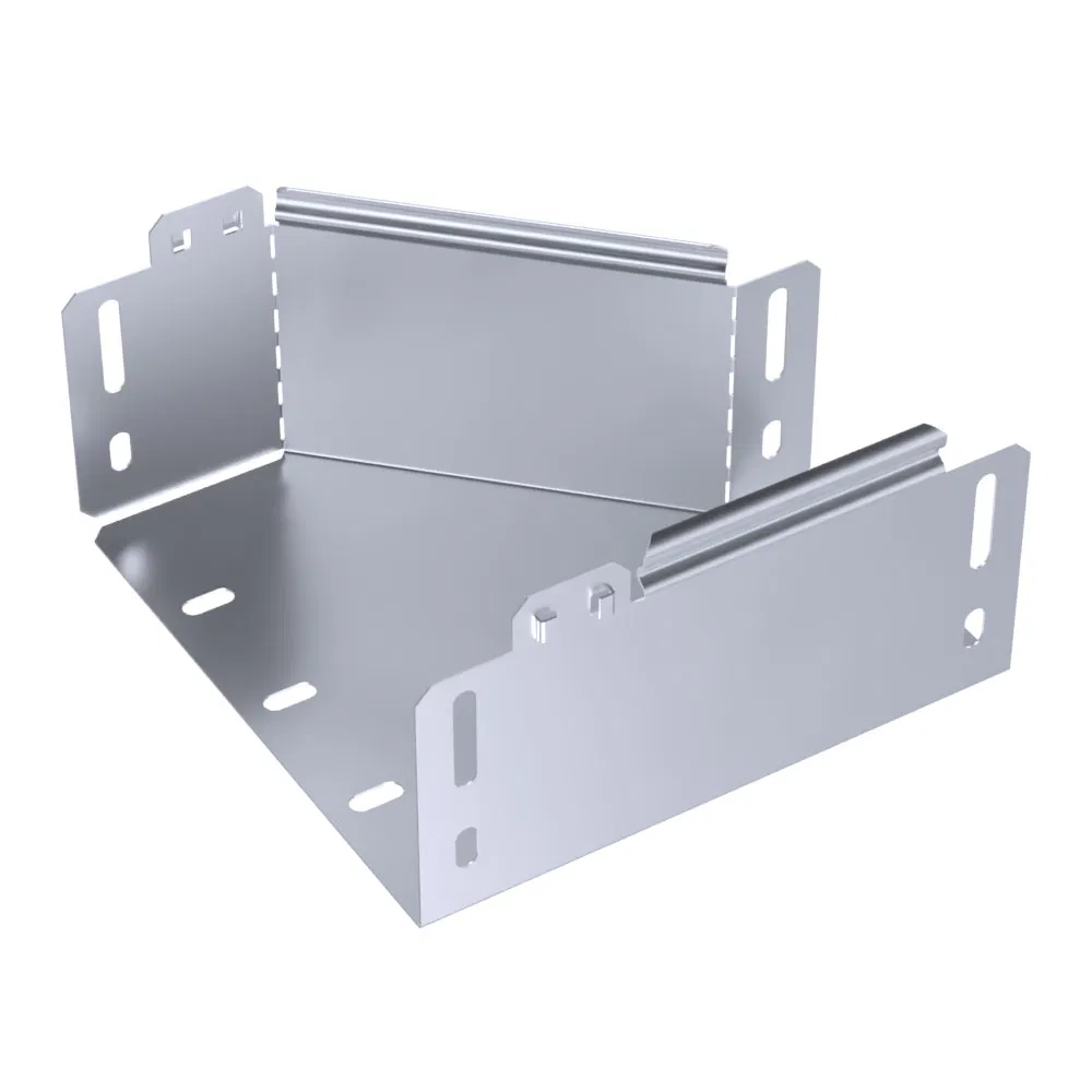 右侧适配器 标准 INOX (AISI 316) 200х100х100 (0,7 mm) Промрукав PR16.5791