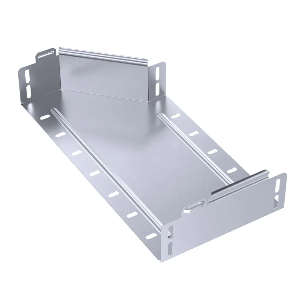 右向适配器 INOX 标准 (AISI 316) 400x300x80 (0,8 mm) Промрукав PR16.5814