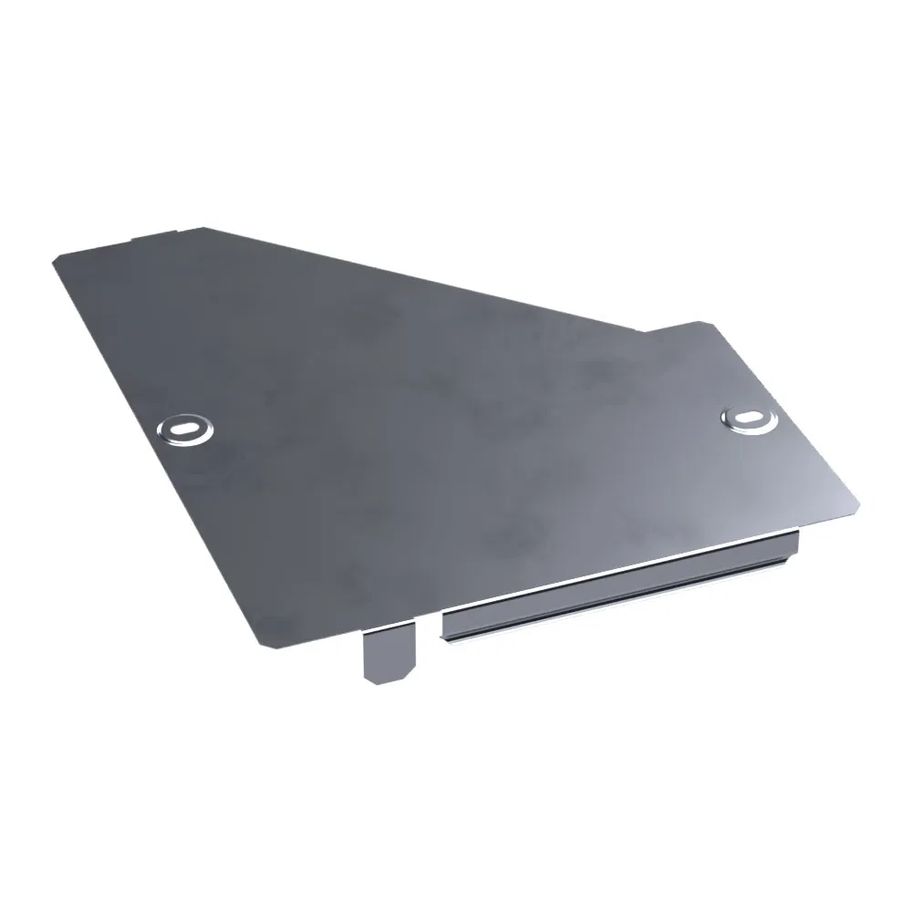 右转换器盖 标准 INOX (AISI 316) 300х150 (0,7 mm) Промрукав PR16.5841