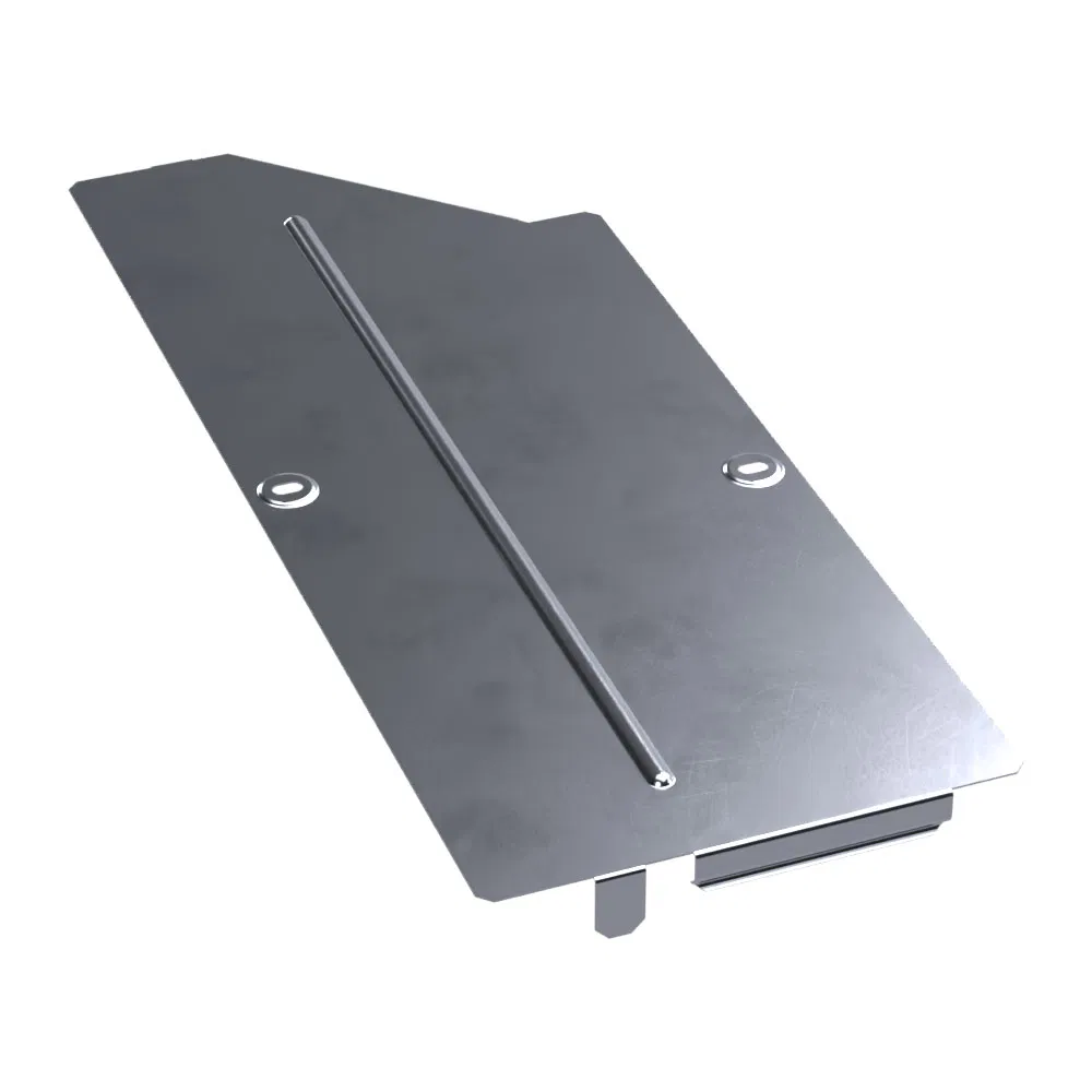右侧适配器盖 Standard INOX (AISI 316) 500х400 (0,8 mm) Промрукав PR16.5849