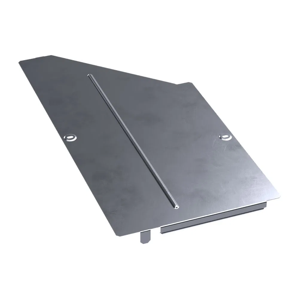 右适配器盖 标准 INOX (AISI 316) 600х400 (0,8 mm) Промрукав PR16.5851
