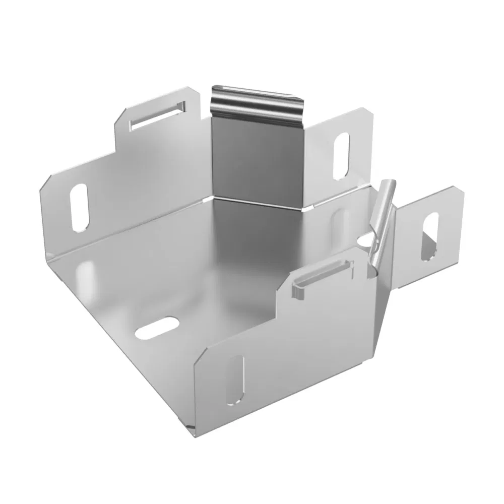 对称转换接头 Standard INOX (AISI 304) 100х50х50 (0,7 mm) Промрукав PR16.5919