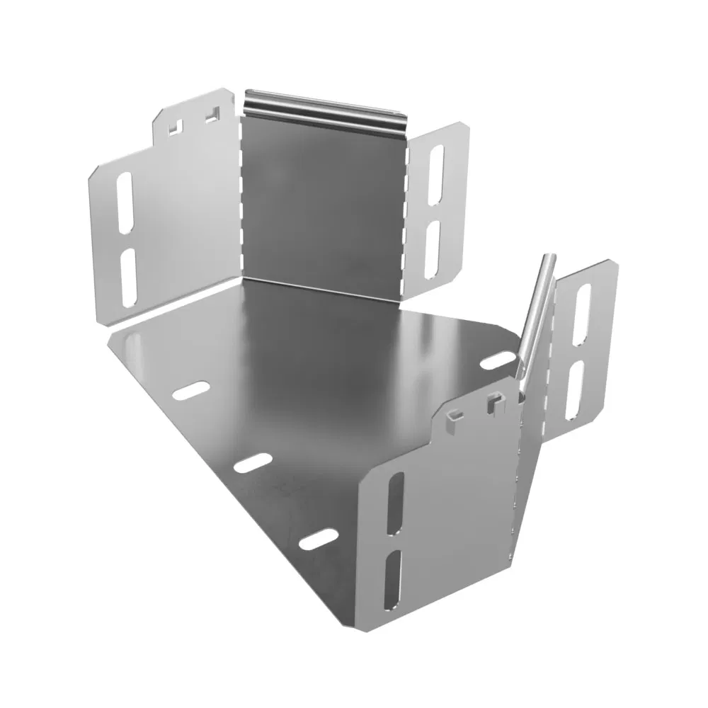 对称转换接头 Standard INOX (AISI 304) 200x100x100 (0,7 mm) Промрукав PR16.5923