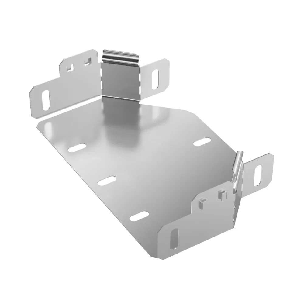 Symmetrical adapter Standard INOX (AISI 304) 200x150x50 (0.7 mm) Promrukav PR16.5927