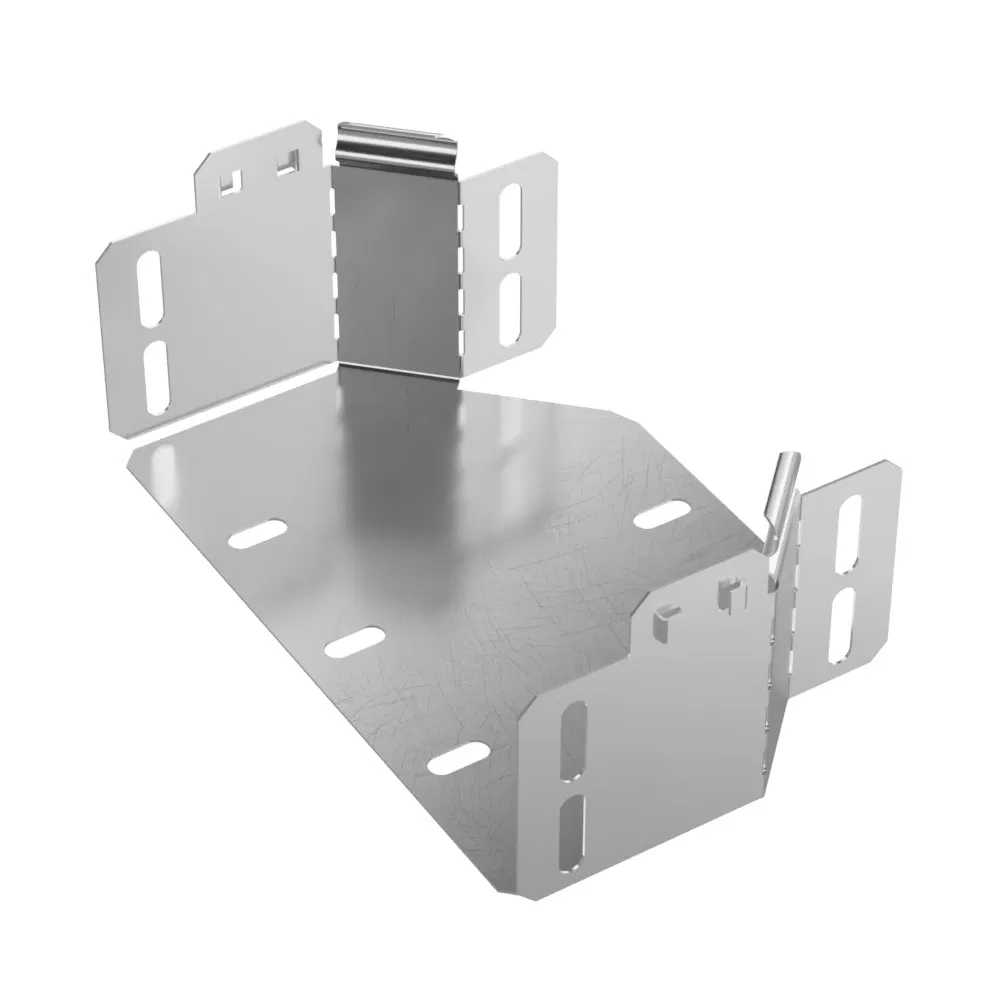 对称适配器 Standard INOX (AISI 304) 200х150х80 (0,7 mm) Промрукав PR16.5928