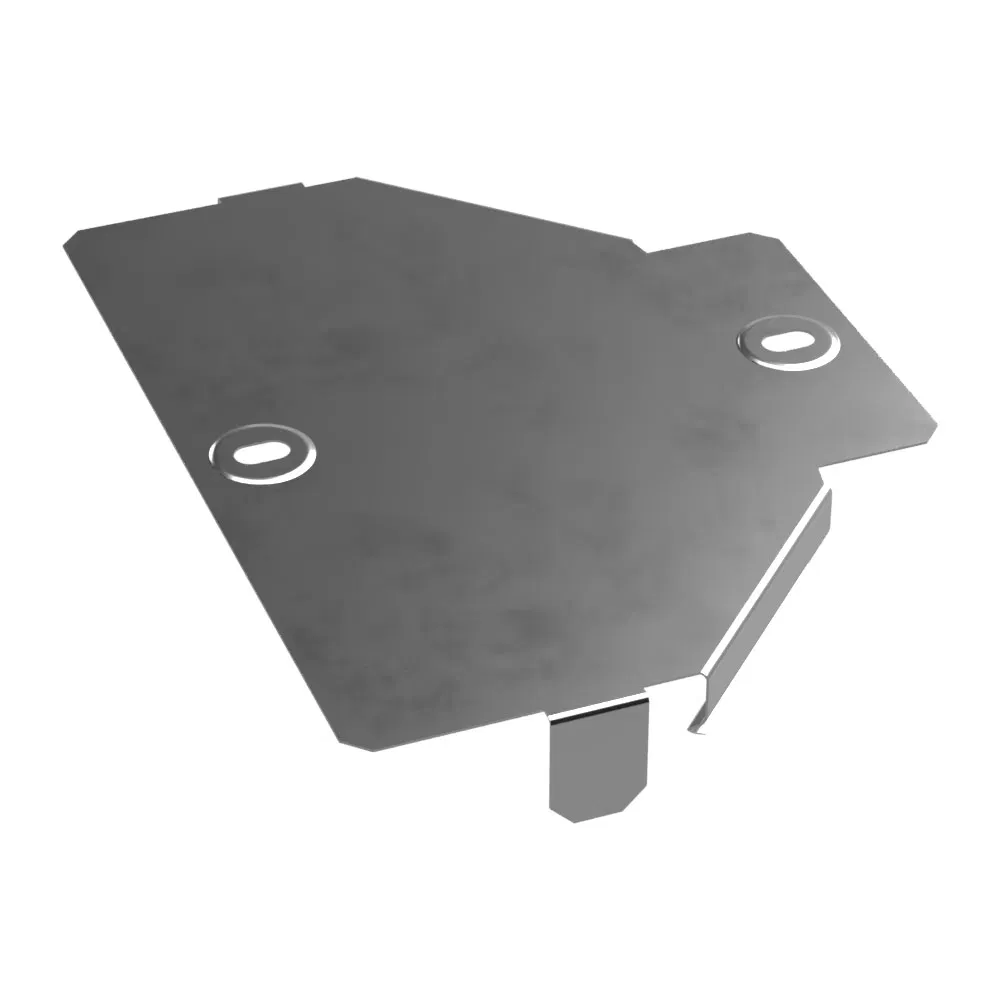 Symmetrical adapter cover Standard INOX (AISI 304) 200x100 (0.7 mm) Promrukav PR16.5970