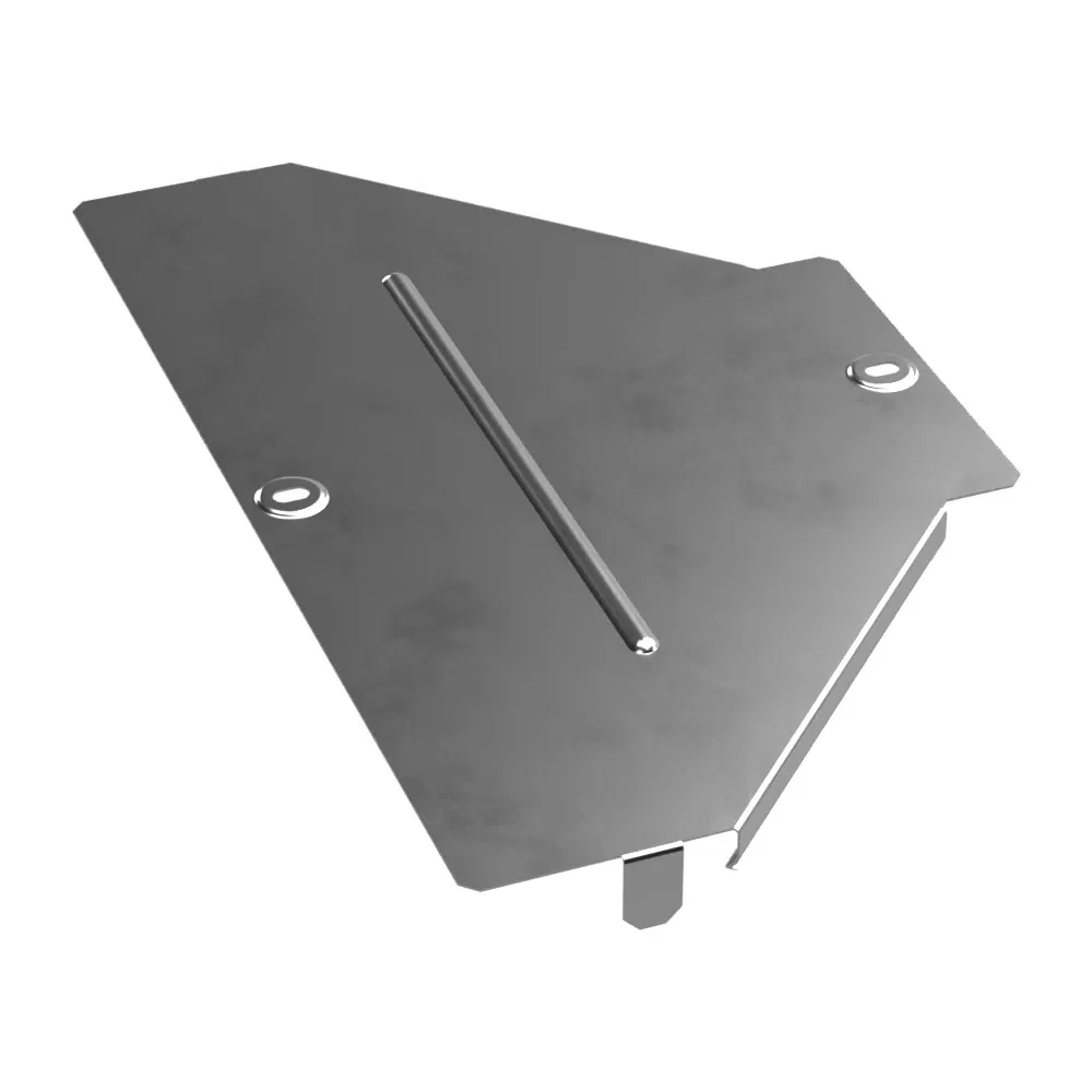 对称适配器盖 Standard INOX (AISI 304) 400х150 (0,8 mm) Промрукав PR16.5975