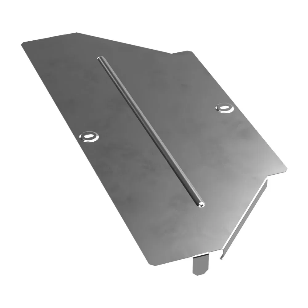对称适配器盖 Standard INOX (AISI 304) 500х300 (0,8 mm) Промрукав PR16.5980