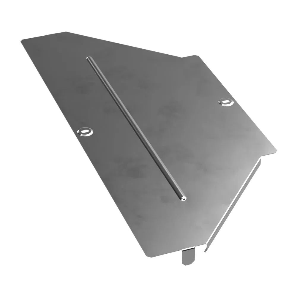 对称适配器盖 Standard INOX (AISI 304) 600х300 (0,8 mm) Промрукав PR16.5982