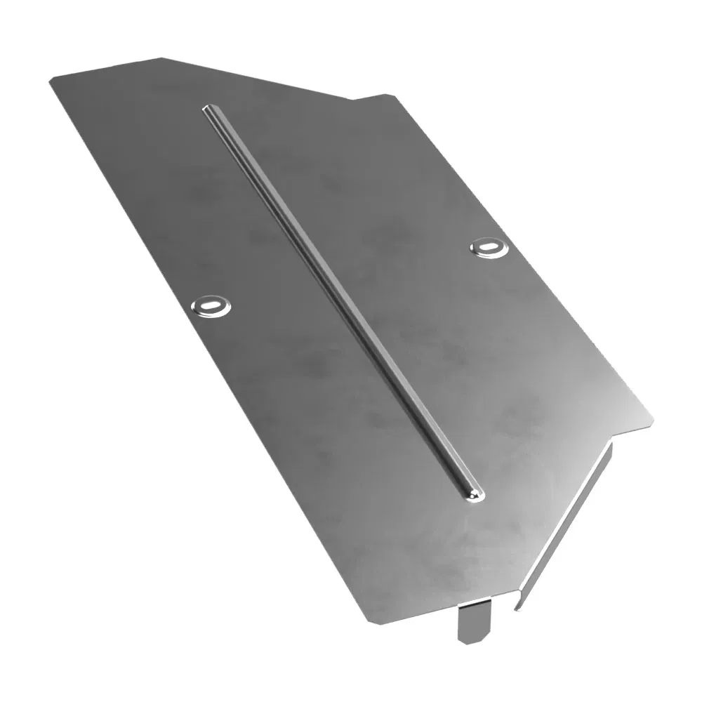 Symmetrical adapter cover Standard INOX (AISI 304) 600x400 (0.8 mm) Promrukav PR16.5983