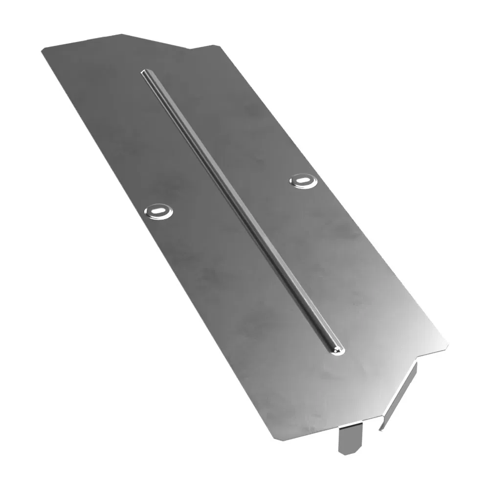 Symmetrical adapter cover Standard INOX (AISI 304) 600x500 (0.8 mm) Promrukav PR16.5984
