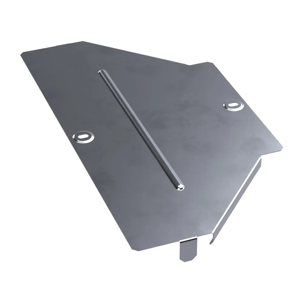 对称适配器盖 Standard INOX (AISI 316) 400х200 (0,8 mm) Промрукав PR16.6042