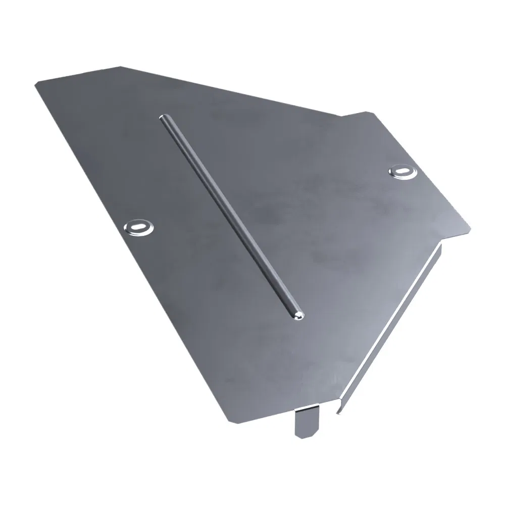 对称适配器盖 Standard INOX (AISI 316) 500х200 (0,8 mm) Промрукав PR16.6045