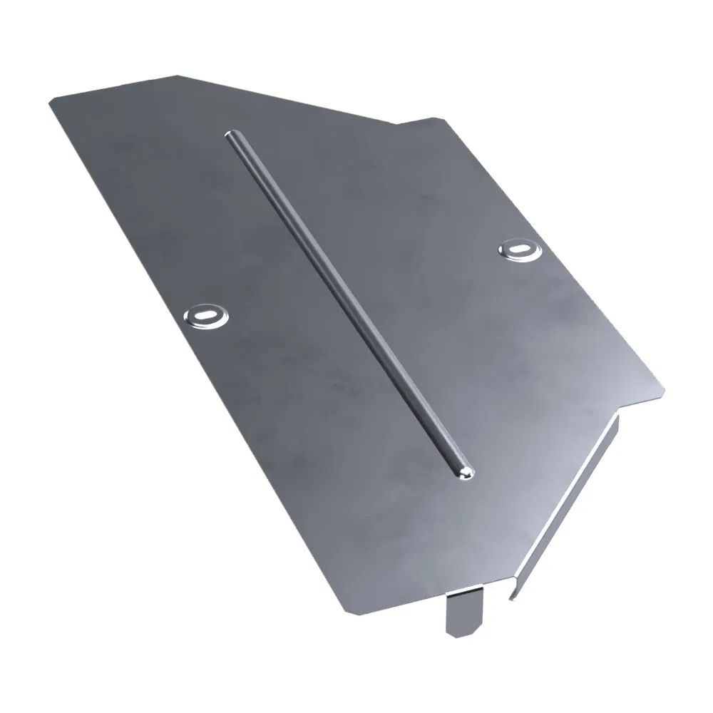 Symmetrical adapter cover Standard INOX (AISI 316) 500x300 (0.8 mm) Promrukav PR16.6046