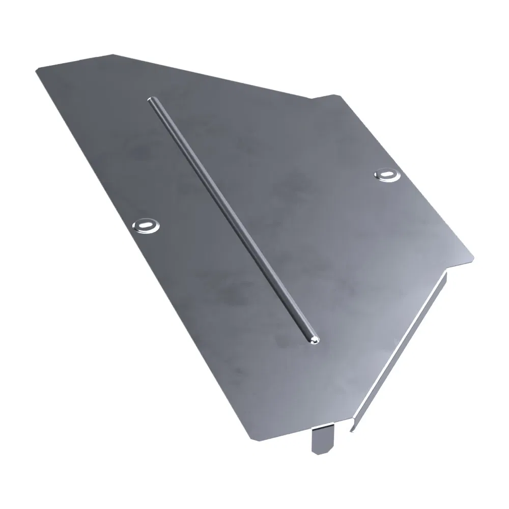 Symmetrical adapter cover Standard INOX (AISI 316) 600x300 (0.8 mm) Promrukav PR16.6048