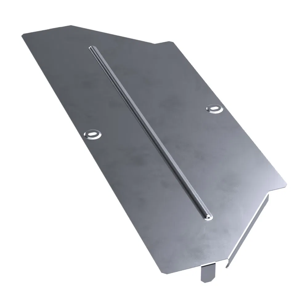 Symmetrical adapter cover Standard INOX (AISI 316) 600x400 (0.8 mm) Promrukav PR16.6049