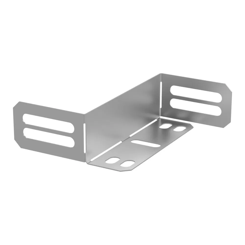 Simplified horizontal adapter Standard INOX (AISI 304) to 100 mm H50 (0.7 mm) Promrukav PR16.6118