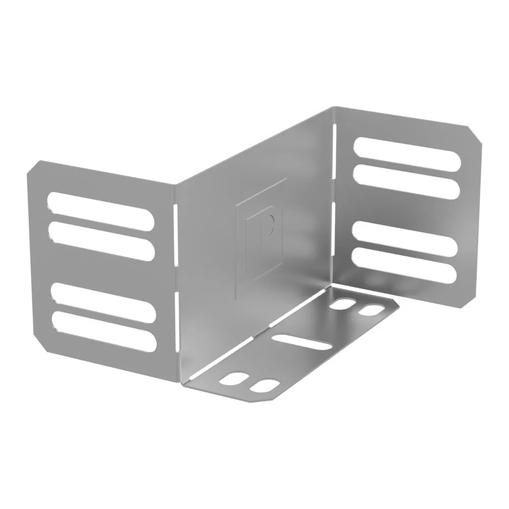 Simplified horizontal adapter Standard INOX (AISI 304) to 100 mm H80 (0.7 mm) Promrukav PR16.6119