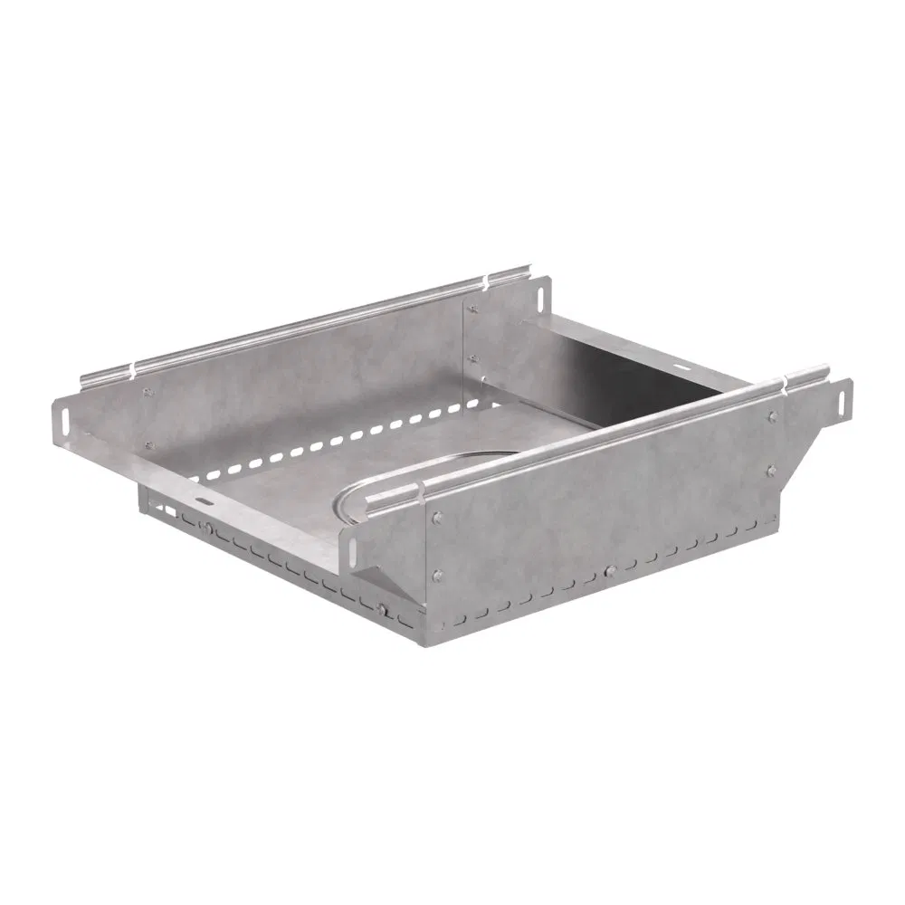 T-shaped vertical Tee Standard 400x80 (0.7 mm) Promrukav PR16.8382