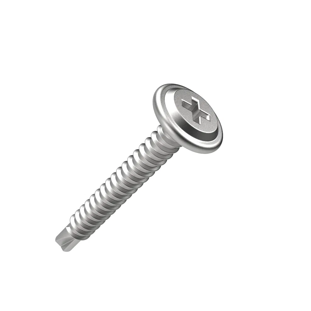 Profi self-tapping screw with washer, drill bit, reinforced 4.2x38 (100 pcs/3000 pcs pack/box) Promrukav PR17.00719