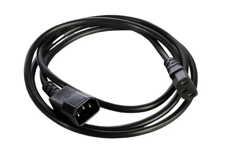 Шнур питания с заземлением IEC 60320 C13/IEC 60320 C14 10А/250В 3х1.0 3м R-10-Cord-C13-C14-3 Rem 1361899