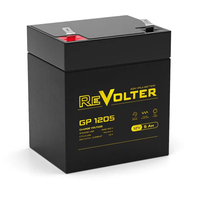 Аккумулятор 12В 5.5А.ч GP 1205 REVOLTER 4614040020014