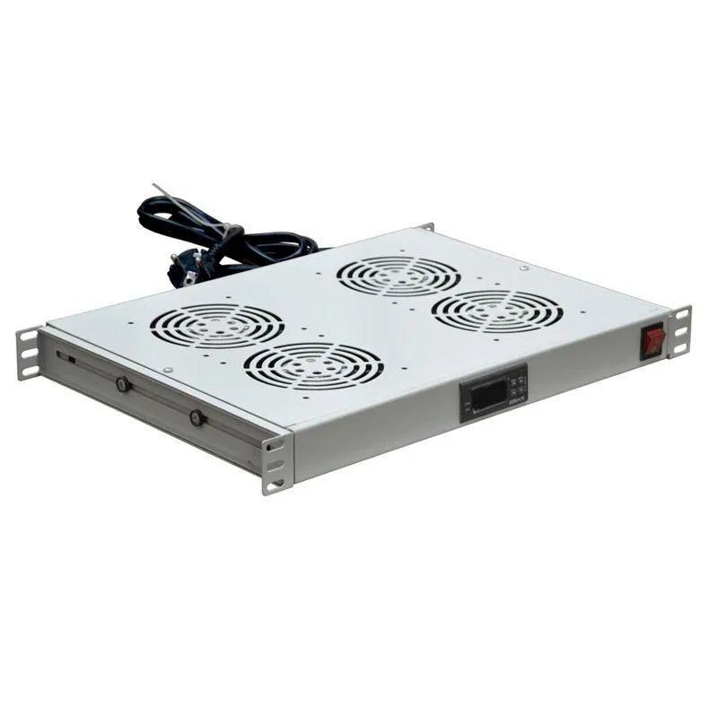 19-inch fan module with thermostat 1U with 4 fans Rexant 04-2605