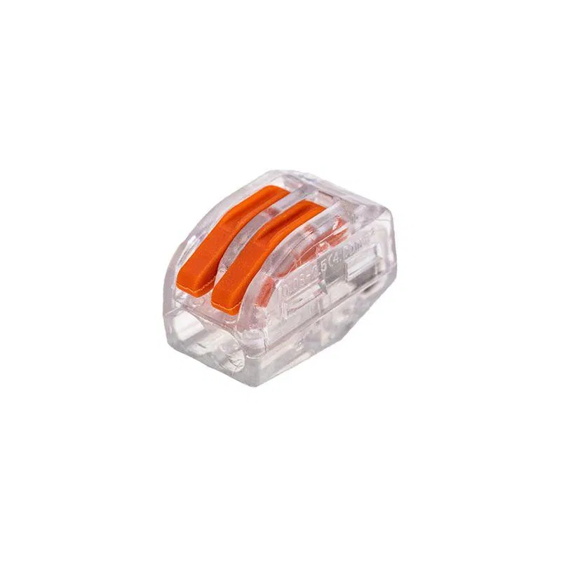 Rexant 06-0203-A5 可重复使用两线式连接端子 0.08-4mm² 透明 (5只装)