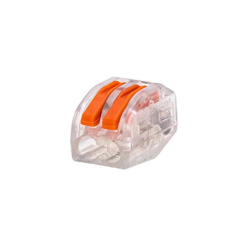 Rexant 06-0203-B10 可重复使用两线式连接端子 0.08-4mm² 透明 (10只装)