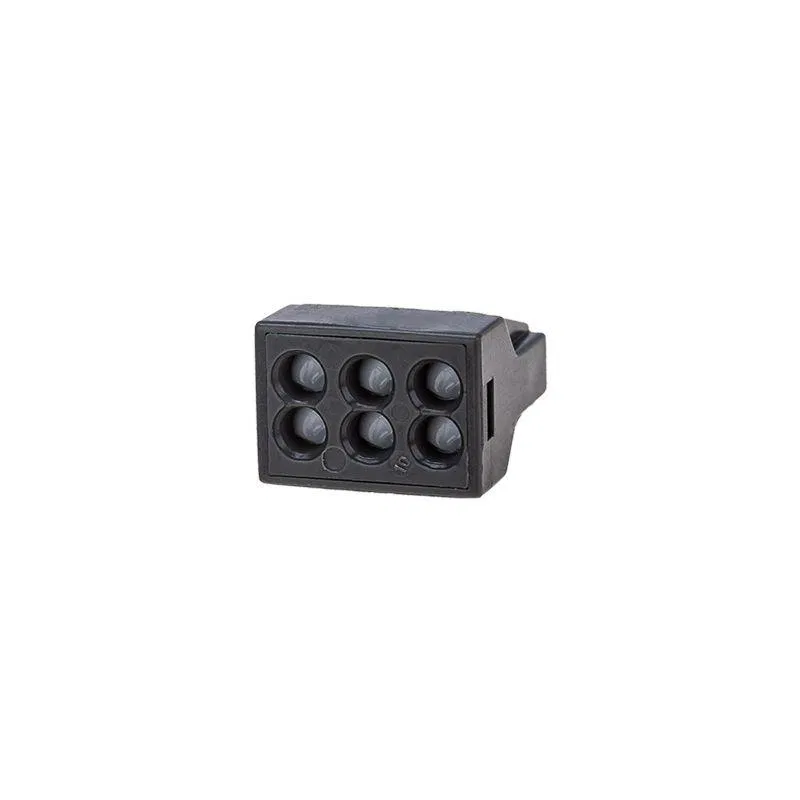 6-way connection terminal with paste up to 2.5mm2 (blist.5pcs) Rexant 06-0208-B5