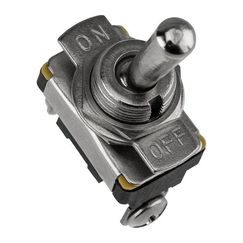 Toggle switch 220V 10A (2c) ON-OFF 1p Mini (ASW-23) glossy Rexant 06-0330-A
