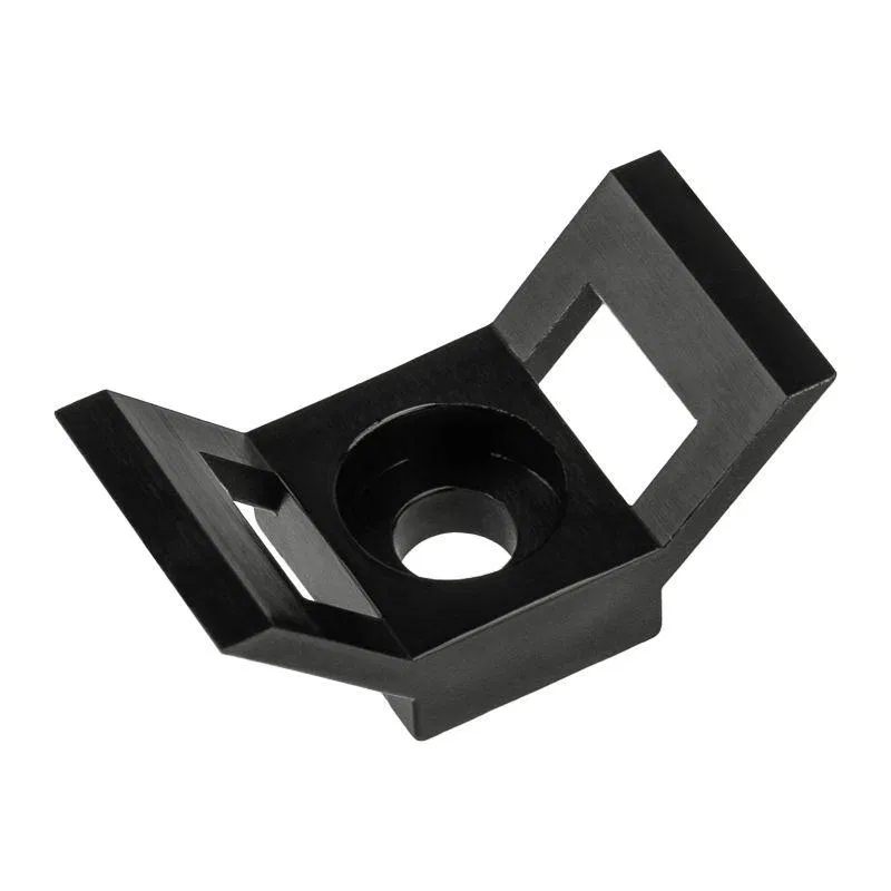 Tie mount plate 29x15mm (PS-2) black (pkg.100pcs) Rexant 07-2105