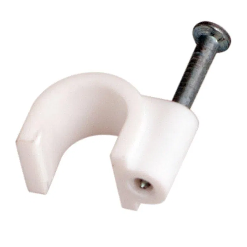 Rexant 07-4008 圆形电缆固定扣 8mm (50个/包)