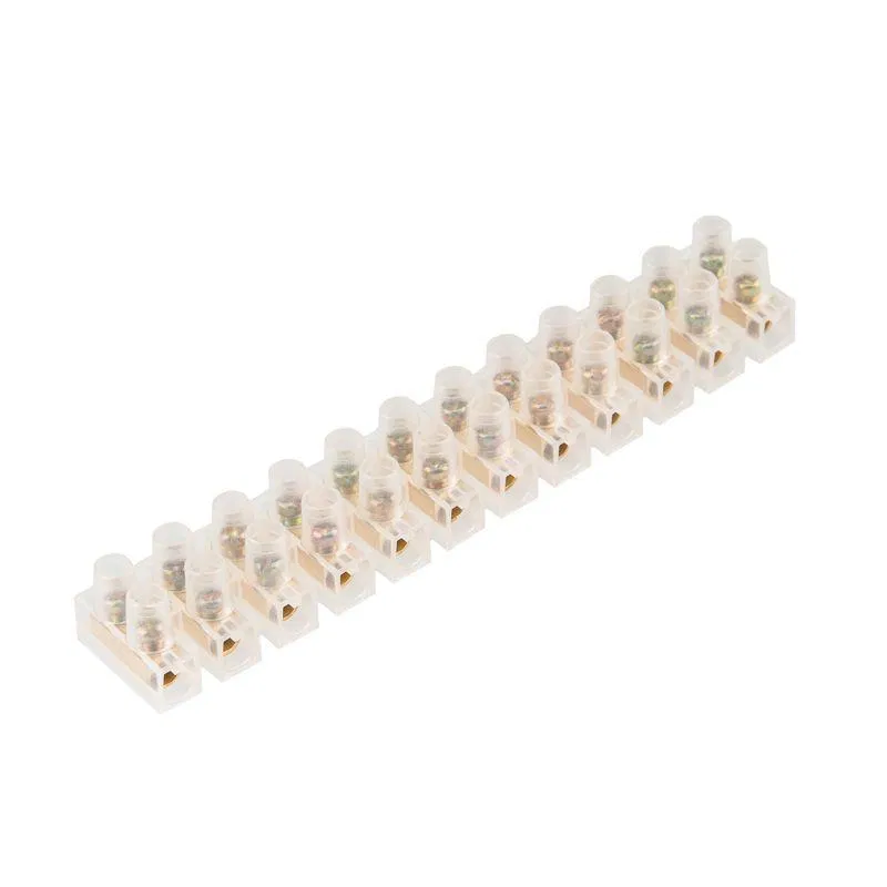 Screw terminal block 12x6mm polyethylene Rexant 07-5006