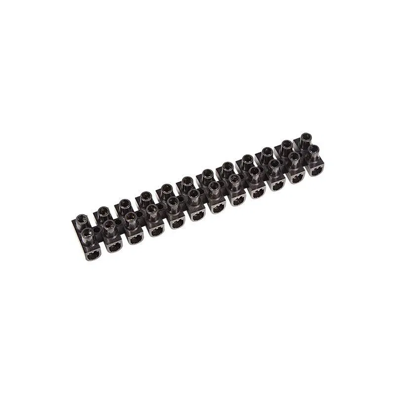 Terminal block KV-10 10A 10mm2 PP (polypropylene) black (pack of 10pcs) Rexant 07-5010-2