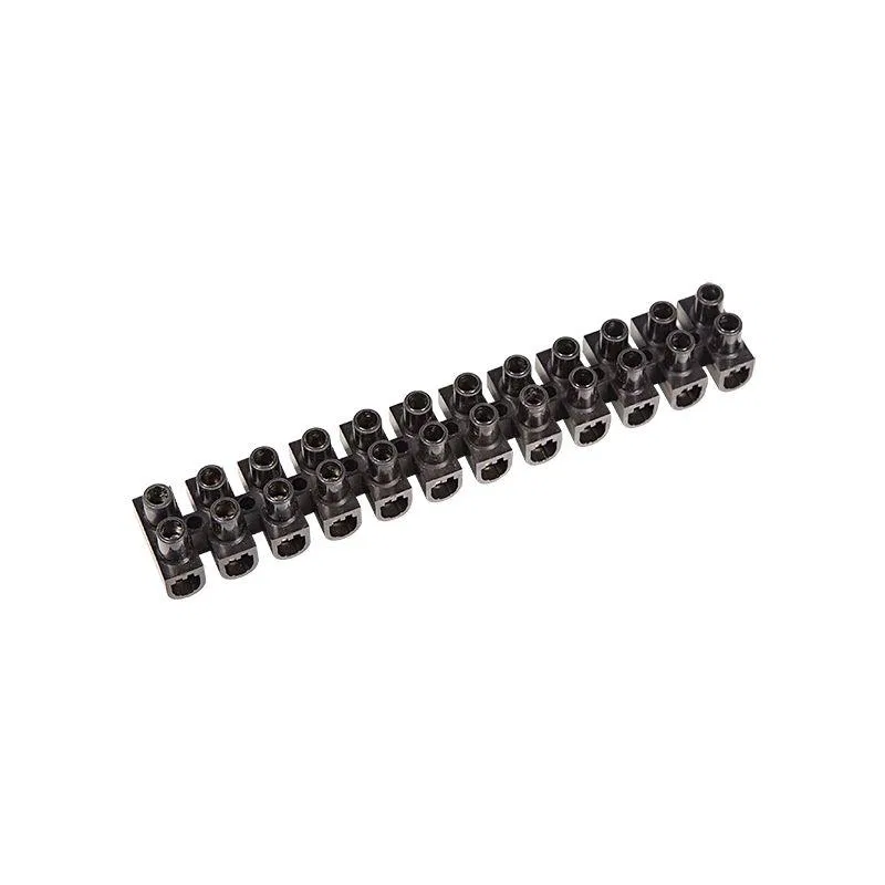 接线端子排 КВ-12 16A 12mm² PP (聚丙烯) 黑色 (10个/包) Rexant 07-5012-2