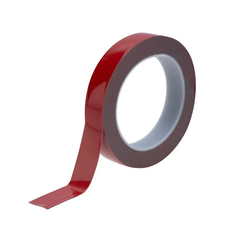Double-sided tape 20mmx5m red, foam base Rexant 09-6020