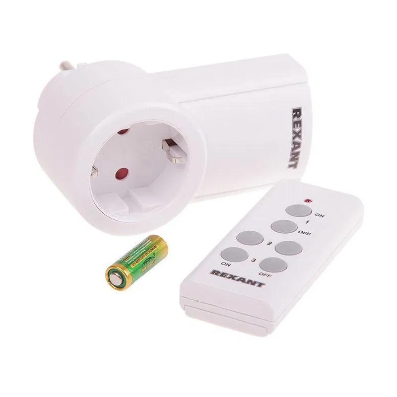 Remote-controlled socket with remote RX-001 (one remote one socket) Rexant 10-6020