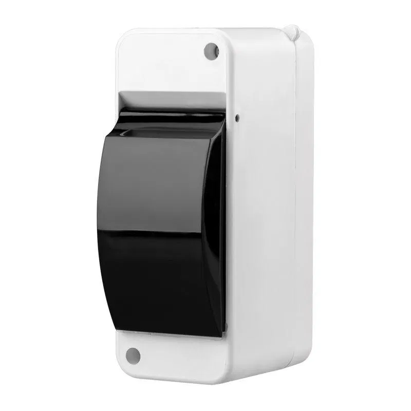 Корпус пластиковый КМПн 2/2 IP30 на 1-2 модуля с крышкой бел. Rexant 11-0122