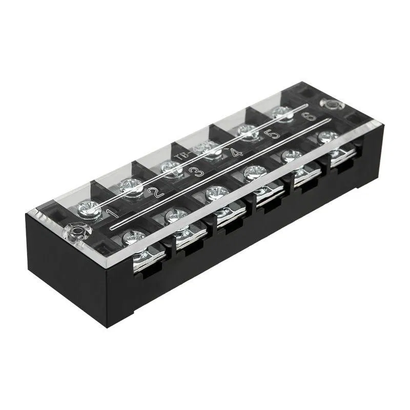 Блок зажимов клеммный БЗН ТВ-4506 4.0кв.мм 45А 6 пар Rexant 11-2155