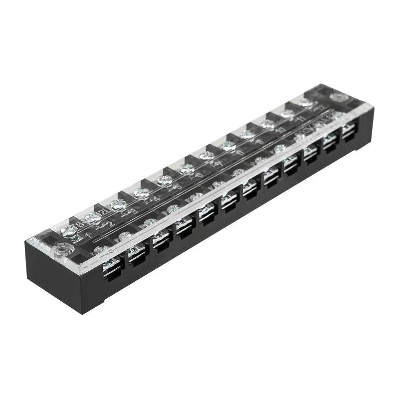 Блок зажимов клеммный БЗН ТВ-2512 2.5кв.мм 25А 12 пар Rexant 11-2157
