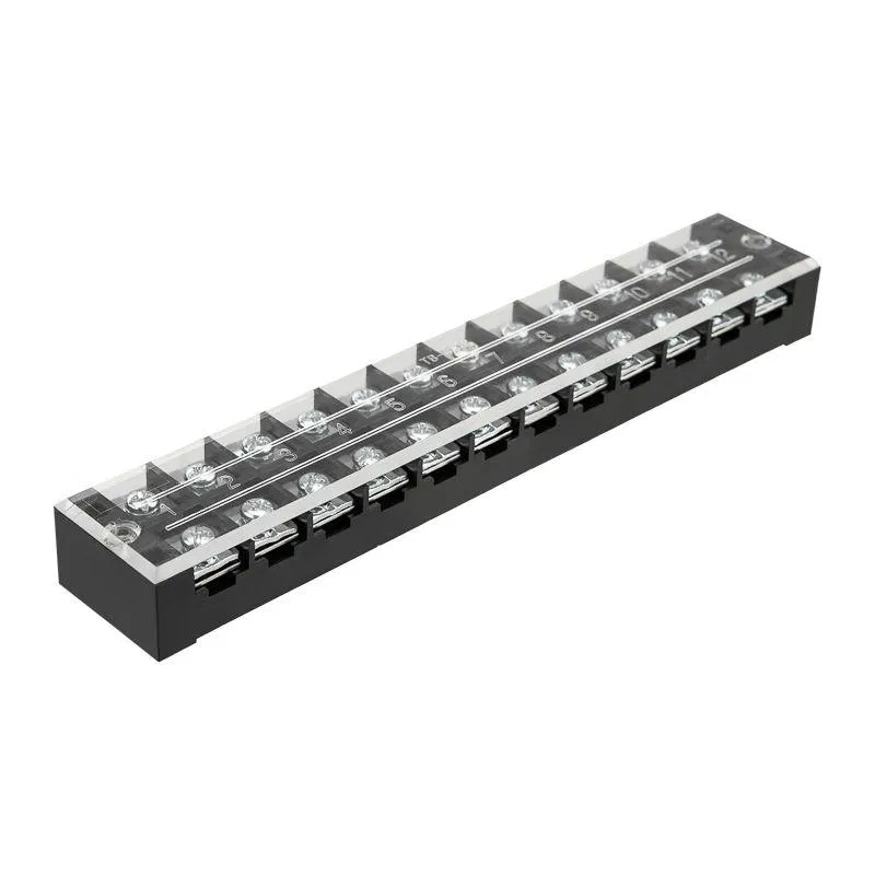 Блок зажимов клеммный БЗН ТВ-4512 4.0кв.мм 45А 12 пар Rexant 11-2158