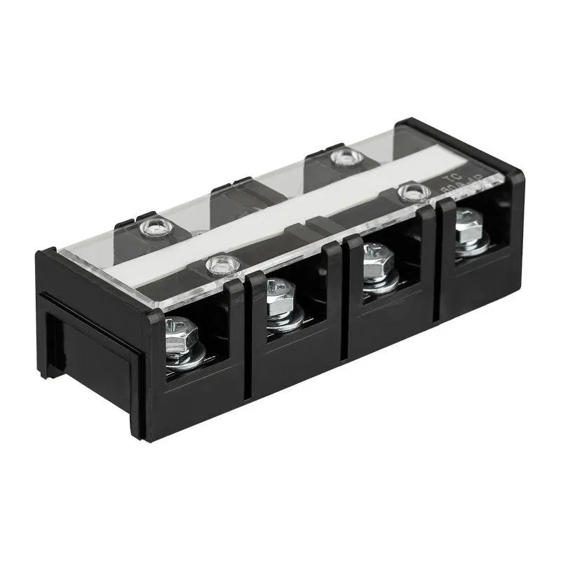Блок зажимов клеммный БЗН ТС-604 16кв.мм 60А 4 пары Rexant 11-2161