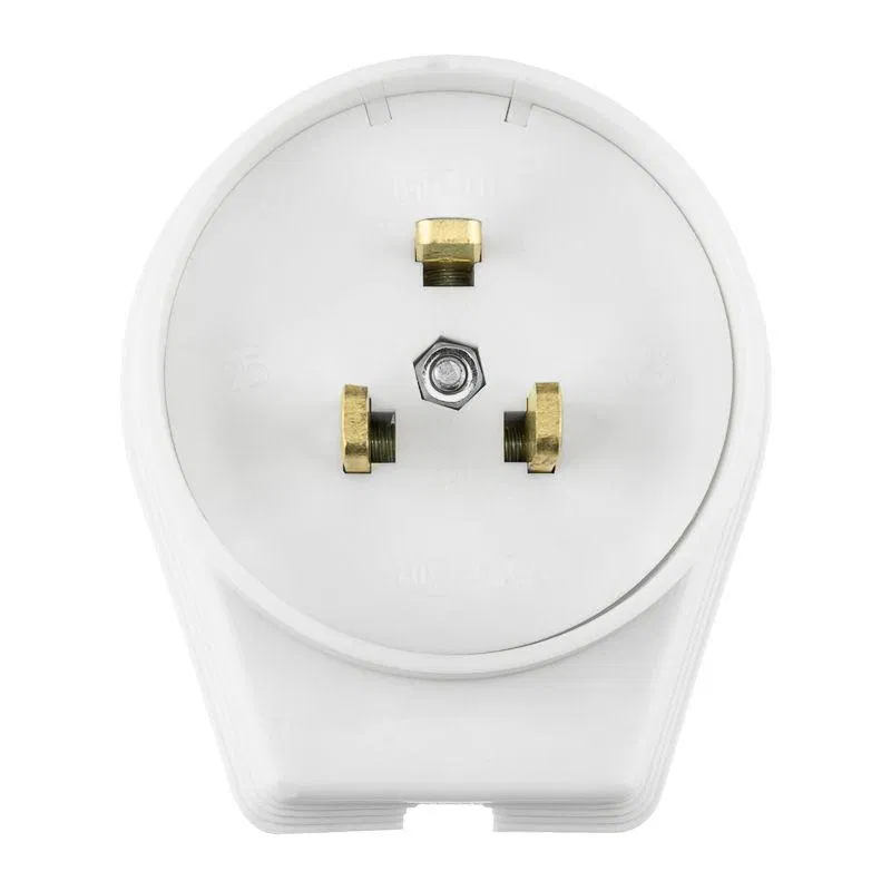 Power plug for electric stove with grounding IP20 40A 250V Rexant 11-8519