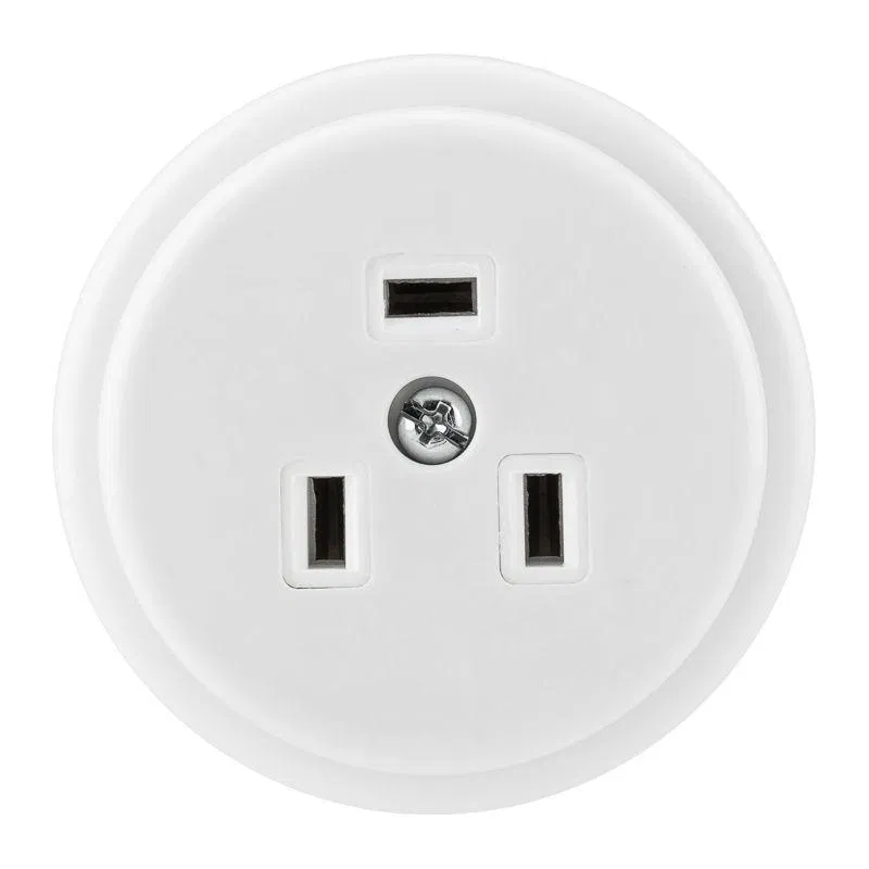 Розетка силовая 40А 250В IP20 для электроплиты с заземл. Rexant 11-8520